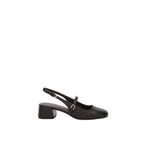 Furla Mary Jane Shoes In Black Leather - NWT